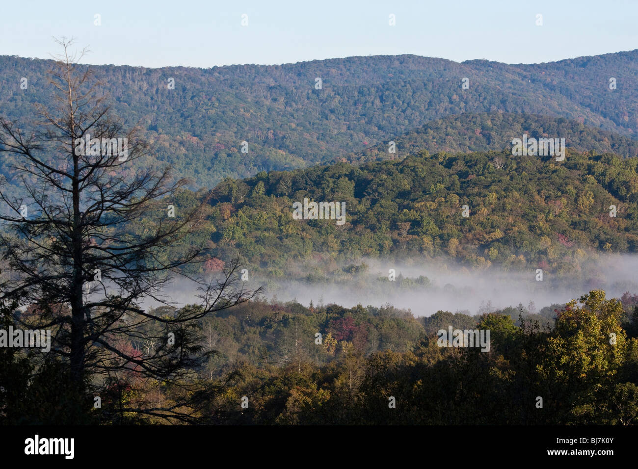 Appalachian Mountains National Park Blue Ridge Parkway in West Virginia