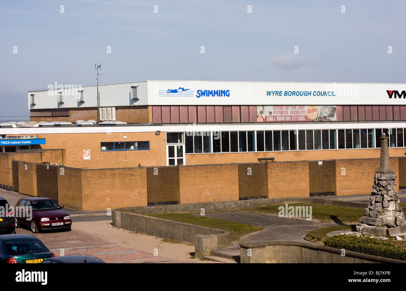 Swimming pool in Fleetwood Lancashire Stock Photo Alamy