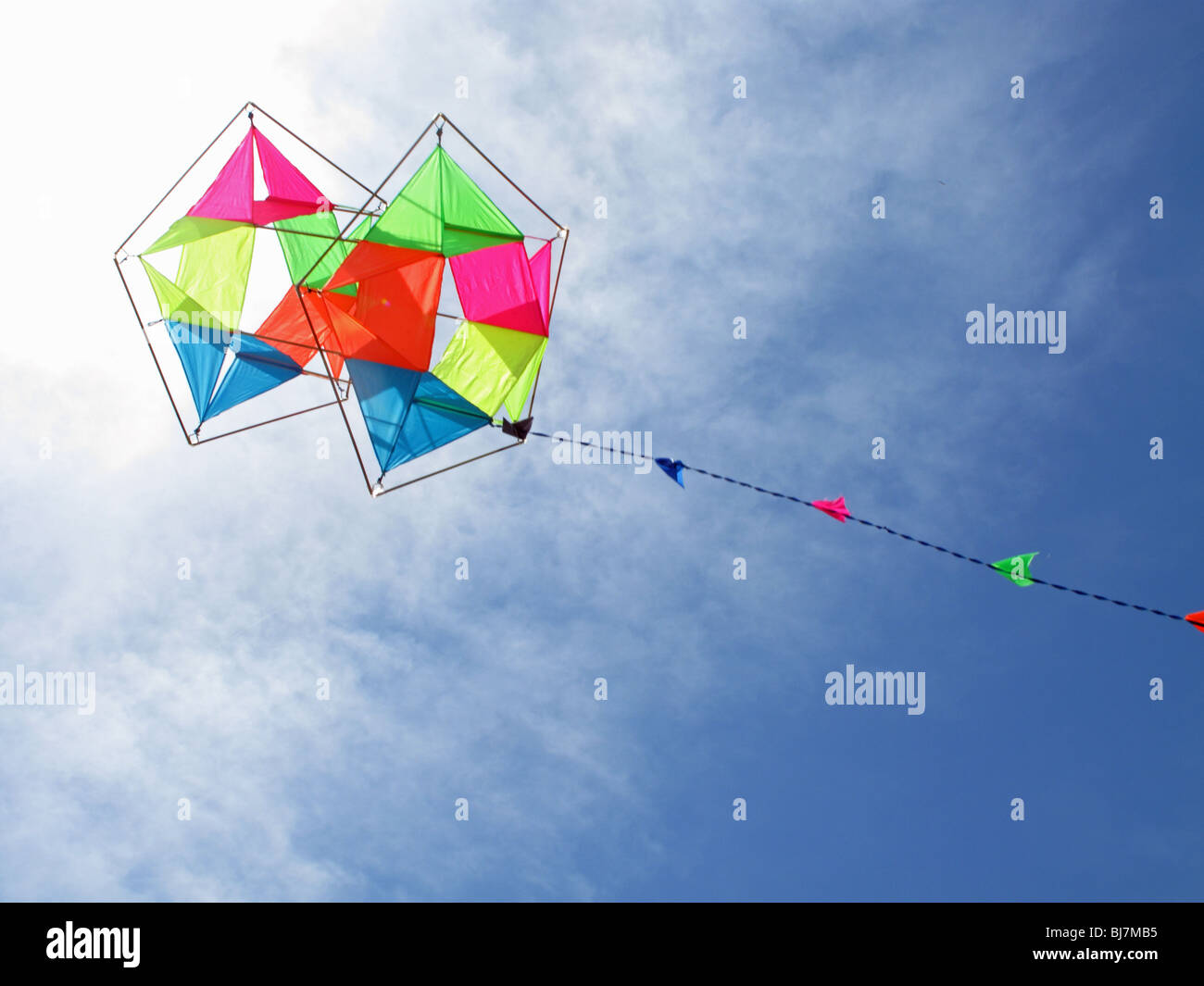 Geometric kite Stock Photo Alamy