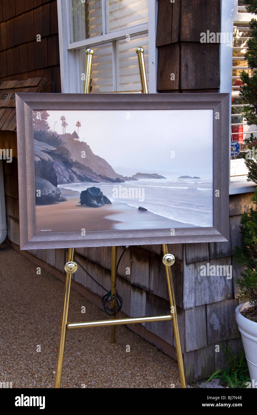 Painting in art gallery in California, USA Stock Photo Alamy