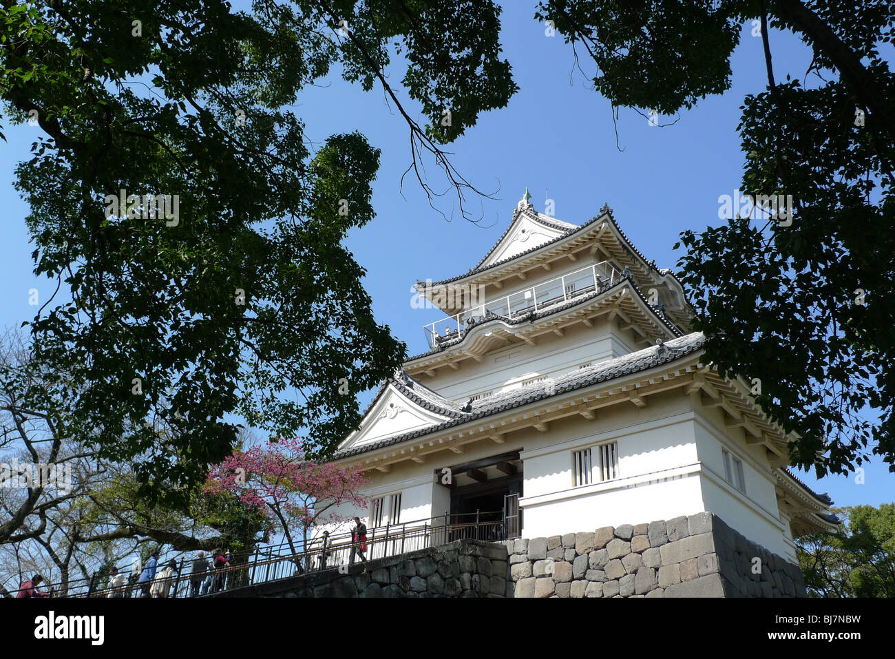 Odawara castle , Odawara, Japan, 14th March 2010 Stock Photo