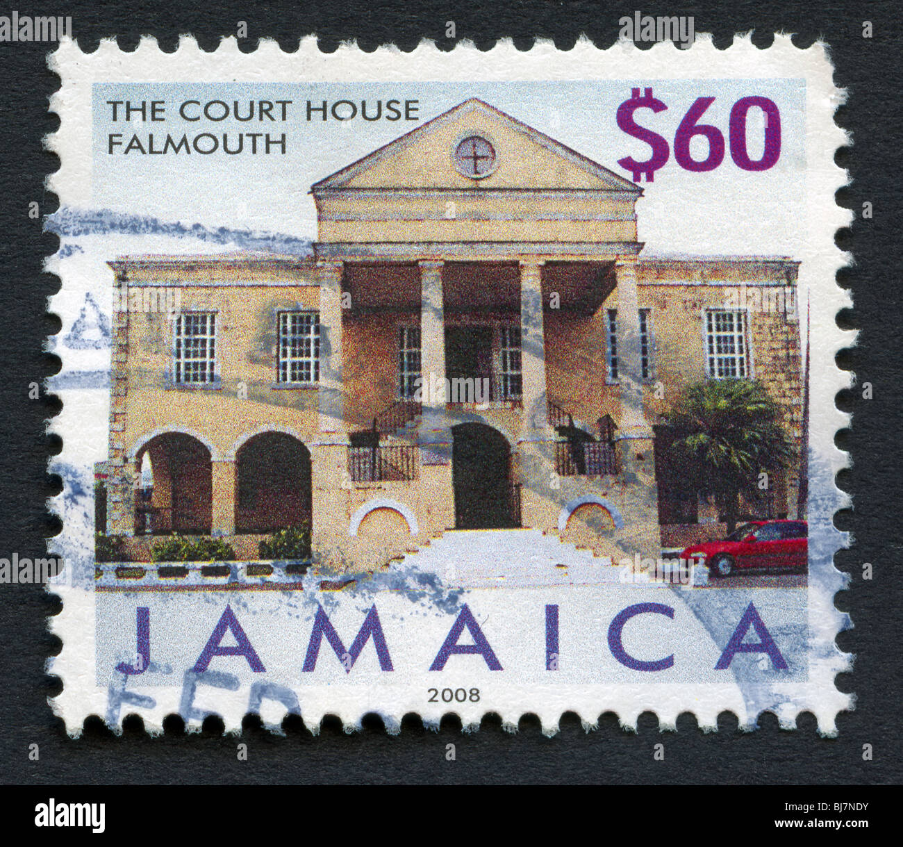 Jamaica postage stamp Stock Photo