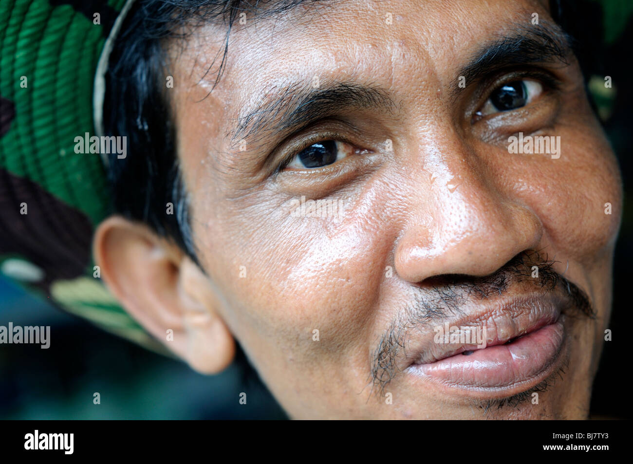 parking attendant man in Pekanbaru, Sumatra, Indonesia Stock Photo - Alamy
