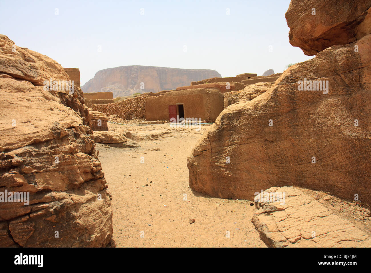Africa Hombori Mali Mountain Rocks Streets Stock Photo - Alamy