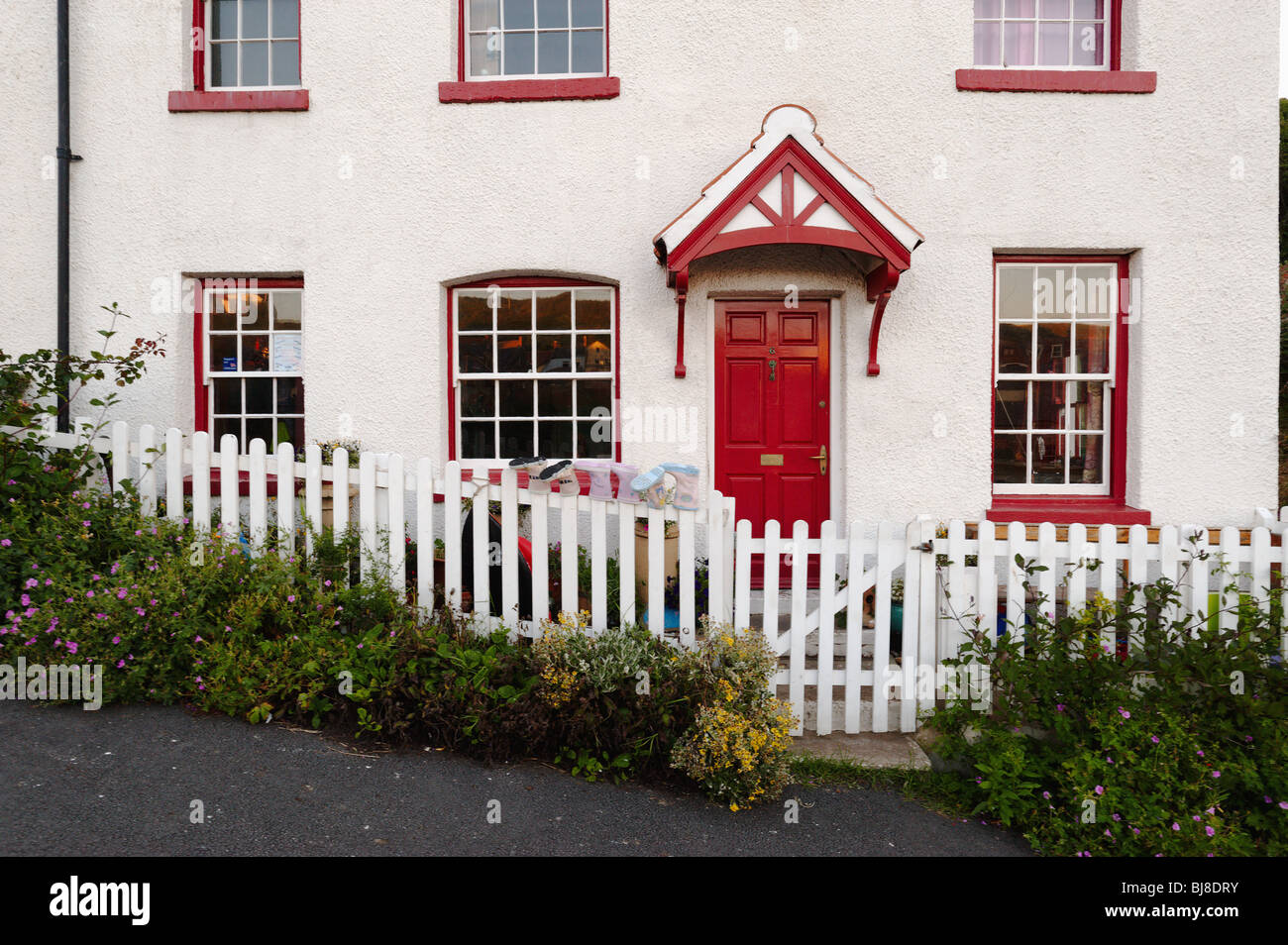 Holiday Cottage in Staiths, North Yorkshire, England, UK Stock Photo