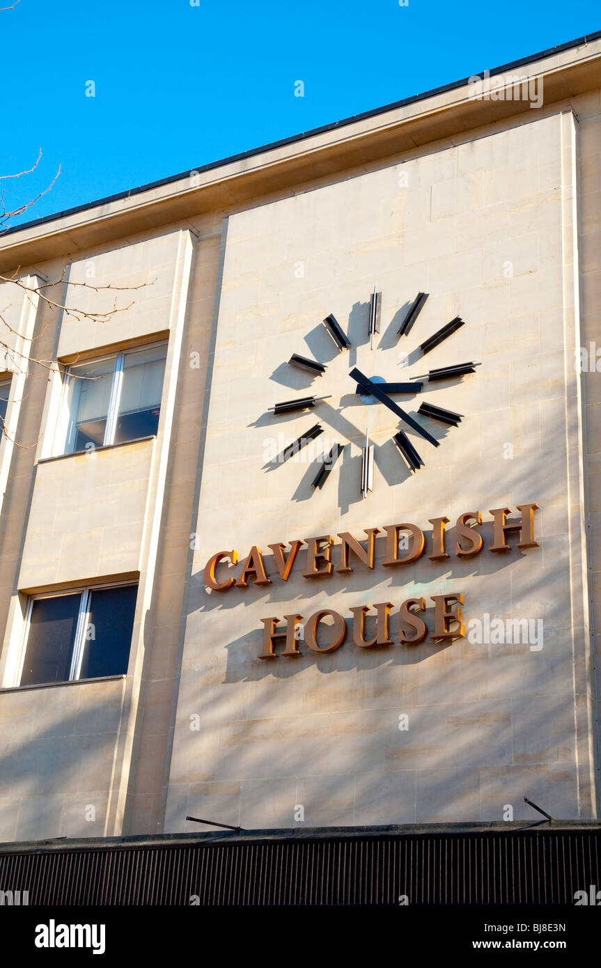 The Clock at Cavendish House, department store, in Cheltenham