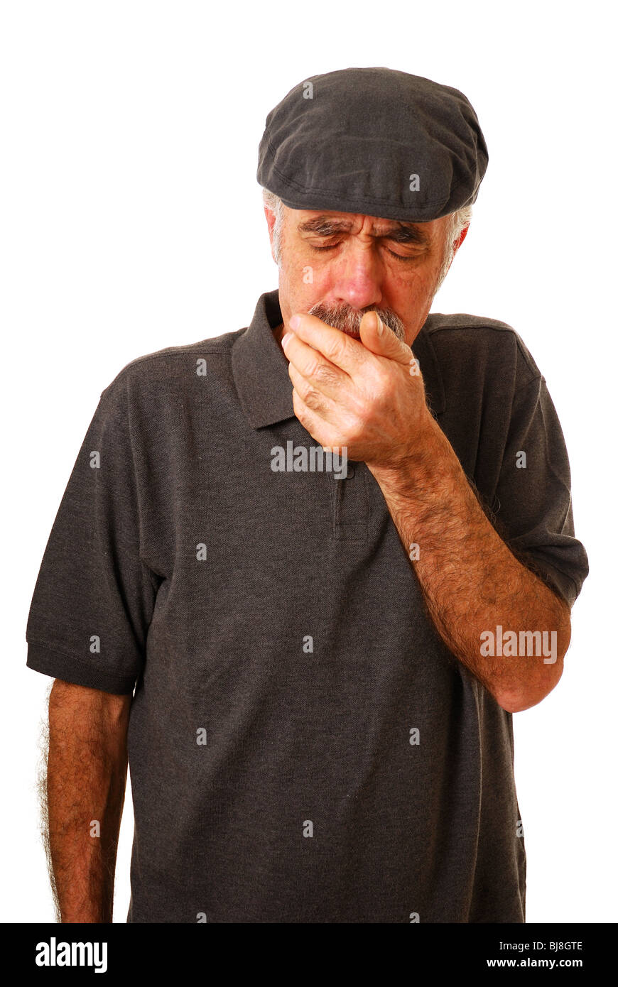 Older Person Coughing Stock Photo Alamy Older Person Coughing Stock Photo Alamy