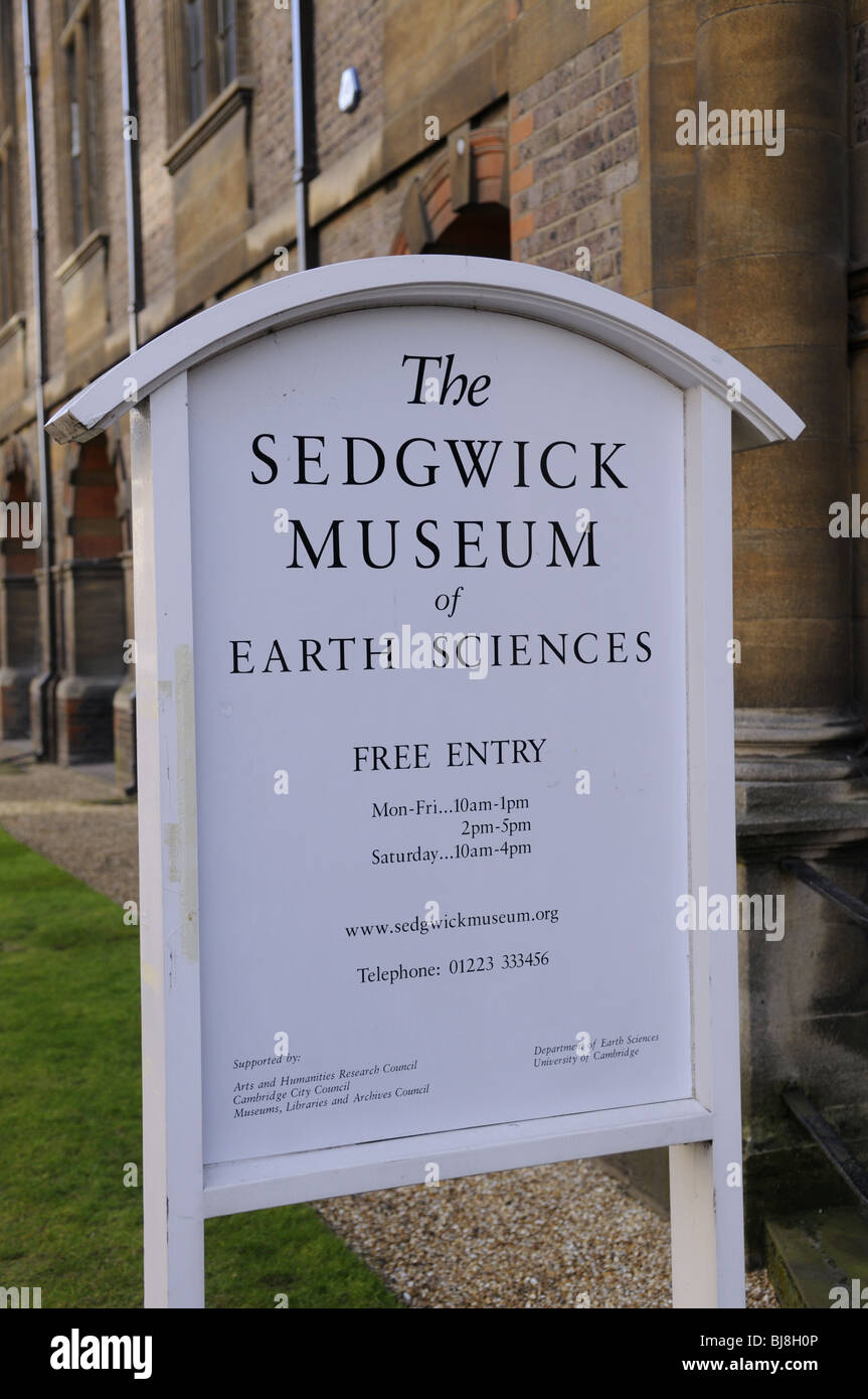 The Sedgwick Museum of Earth Sciences, Downing Street, Cambridge