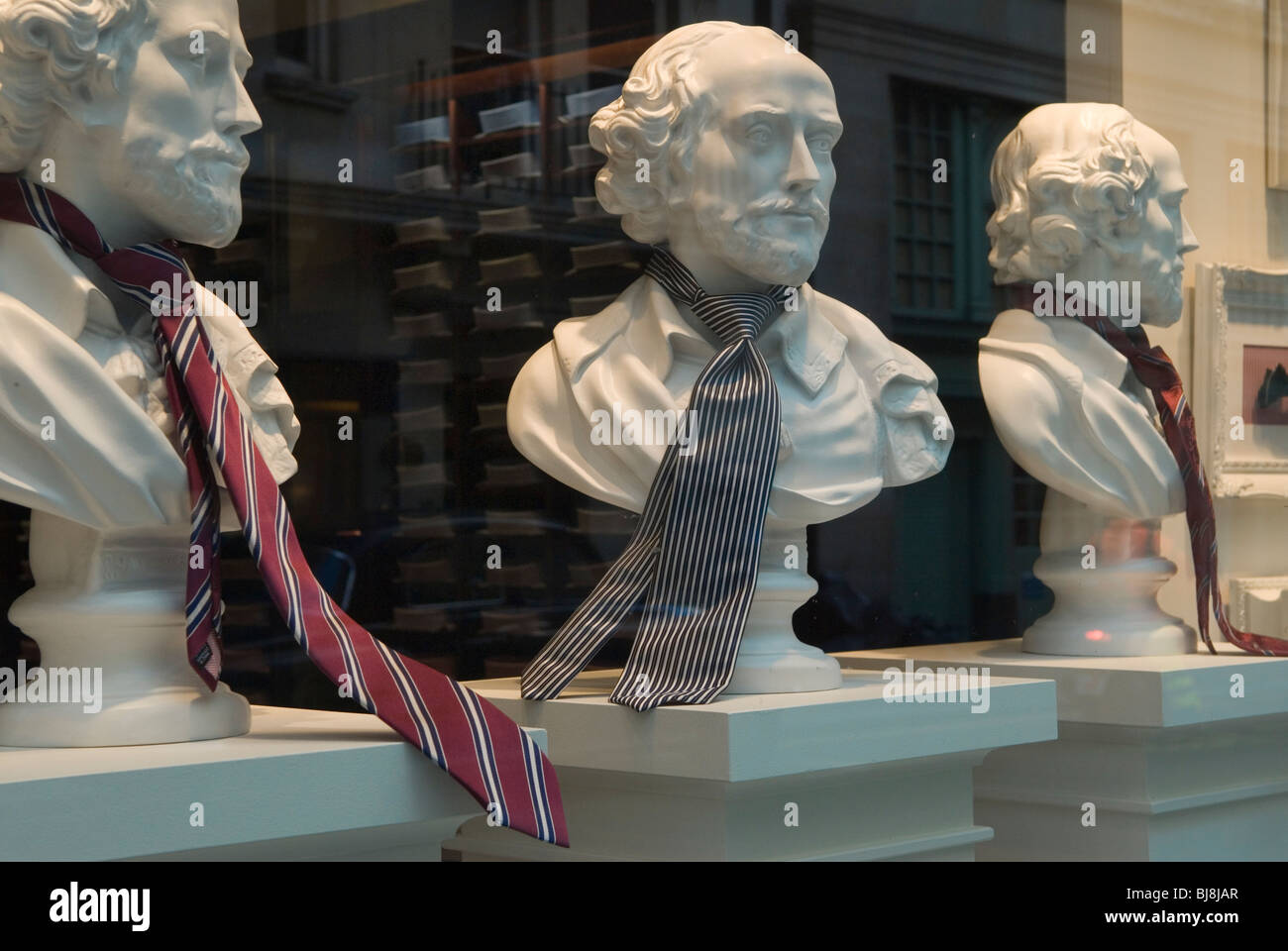 Jermyn Street London Uk. Traditional mens clothing store Stock Photo