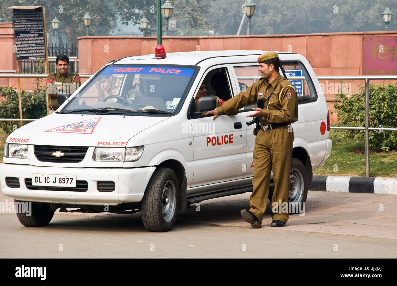 Indian Police Car