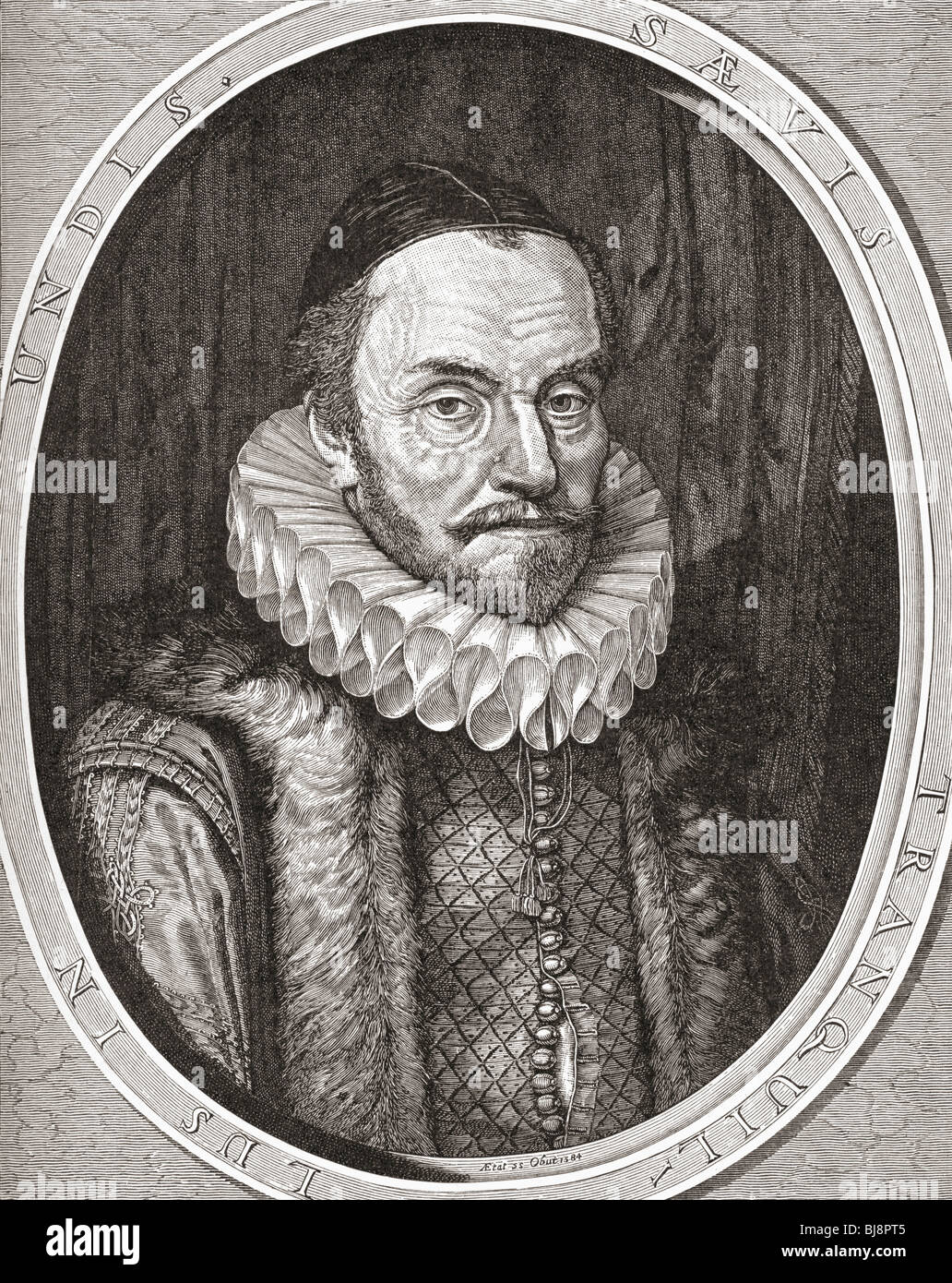 William I, Prince of Orange, 1533 to 1584. Also known as William the Silent or William of Orange. Stock Photo