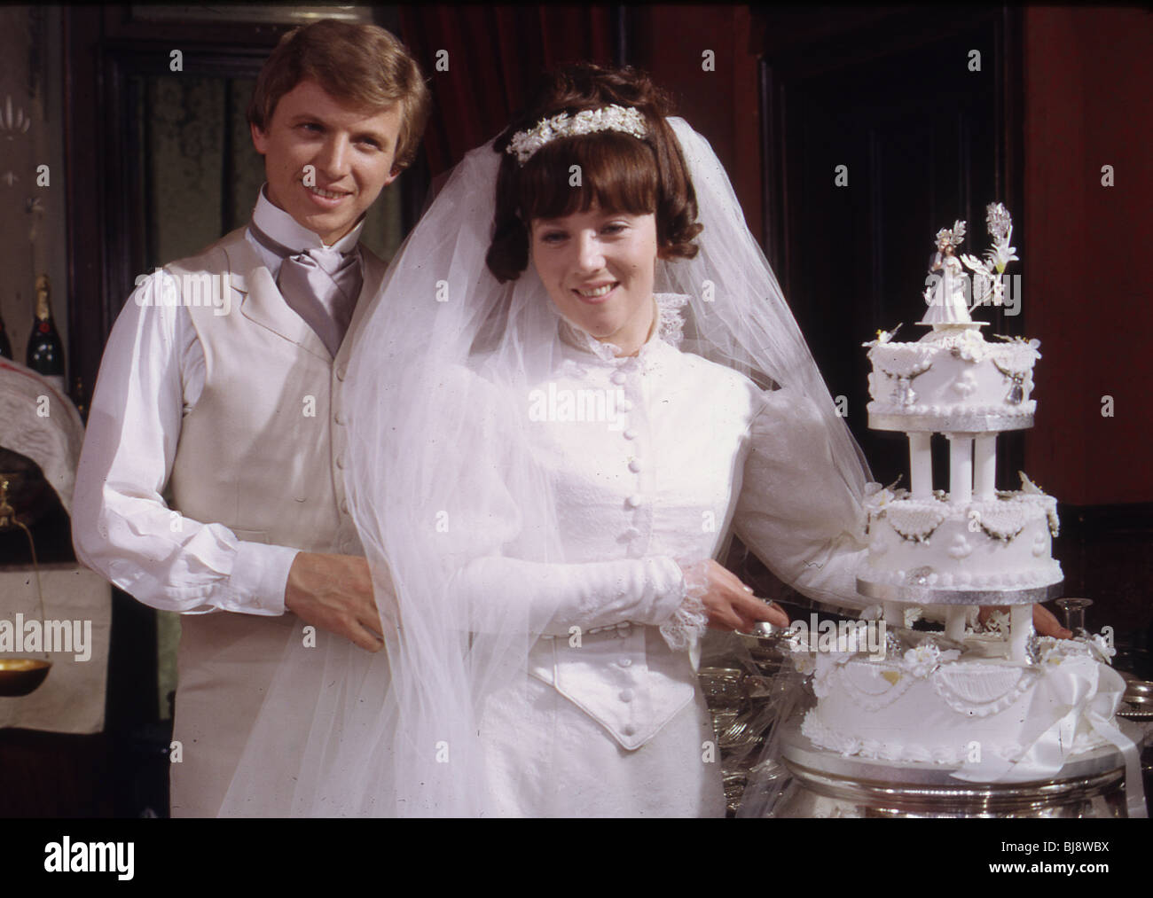 HALF A SIXPENCE - 1967 Paramount film with Tommy Steele and Julia Foster Stock Photo
