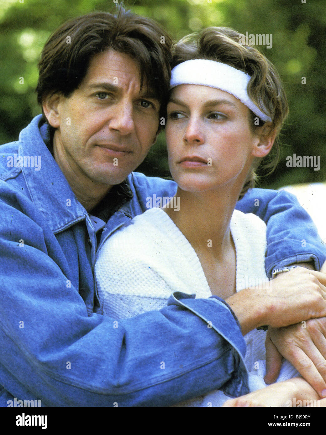 A MAN IN LOVE -  1987 Virgin/Fox film with Peter Coyote and Jamie Lee Curtis Stock Photo