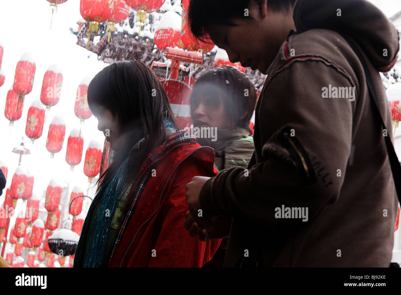 Chinatown, London, England Stock Photo