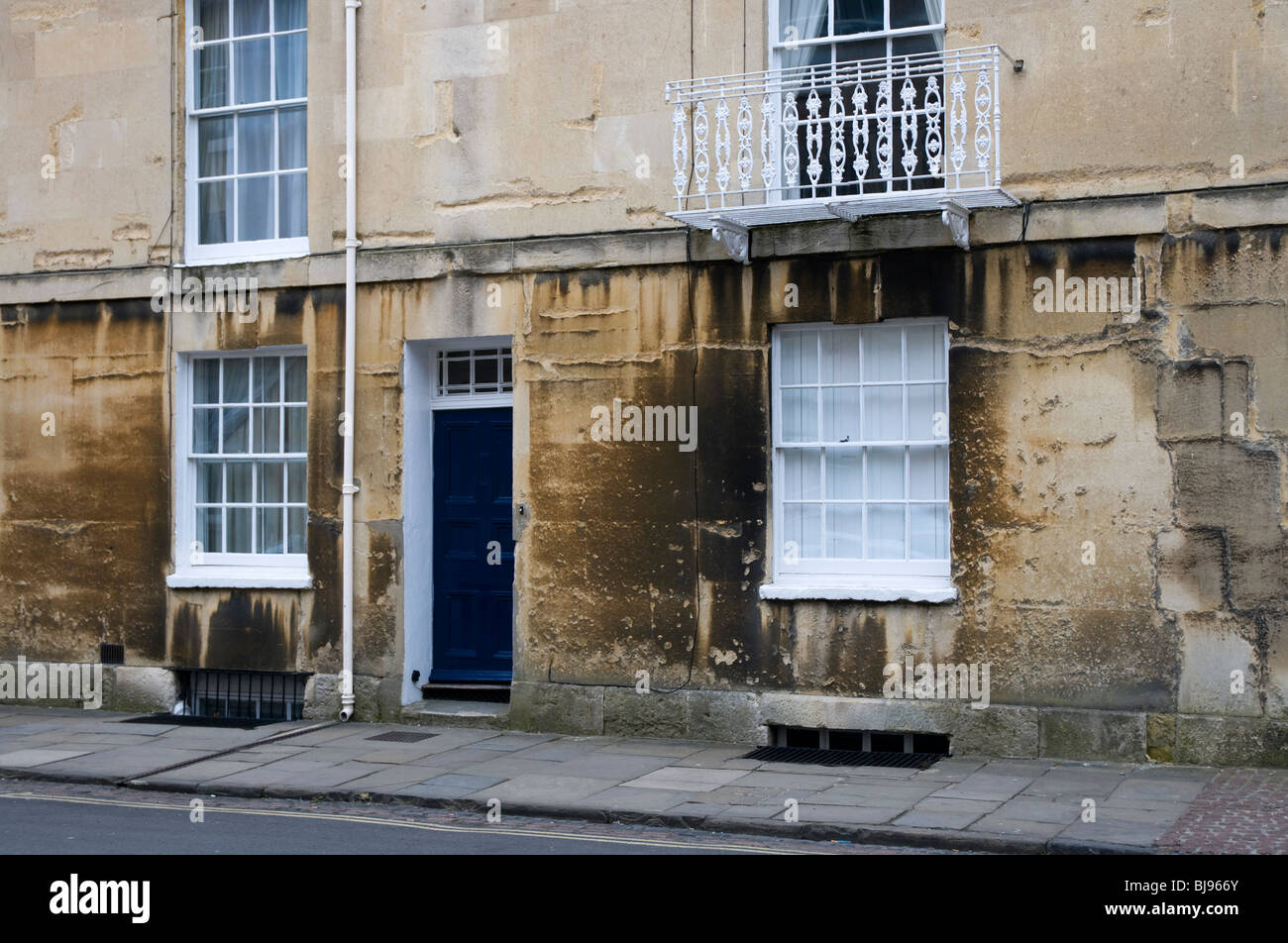 St John's Street Oxford, detail.  Typical Oxford Street Architecture Stock Photo