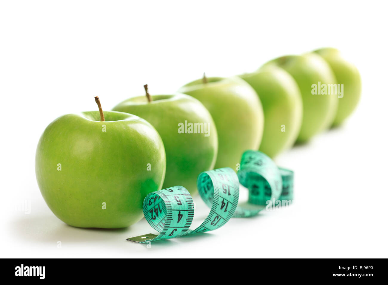 Apples measuring tape hi-res stock photography and images - Alamy