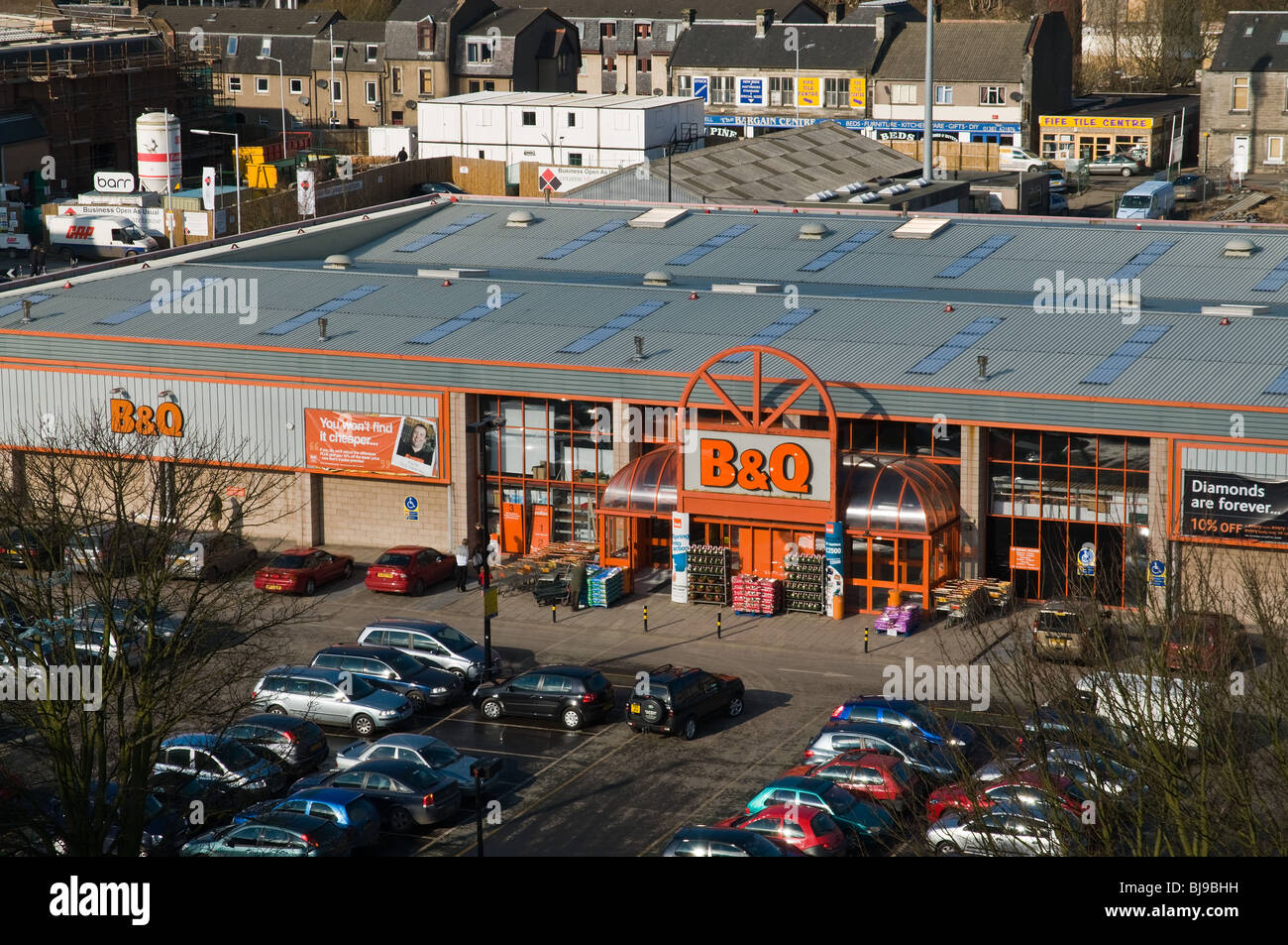 Dh Diy Store Shops Uk Bandq Diy Store Shop And Carpark British Britain Dh Diy Store Shops Uk Bandq Diy Store Shop And Carpark British Britain