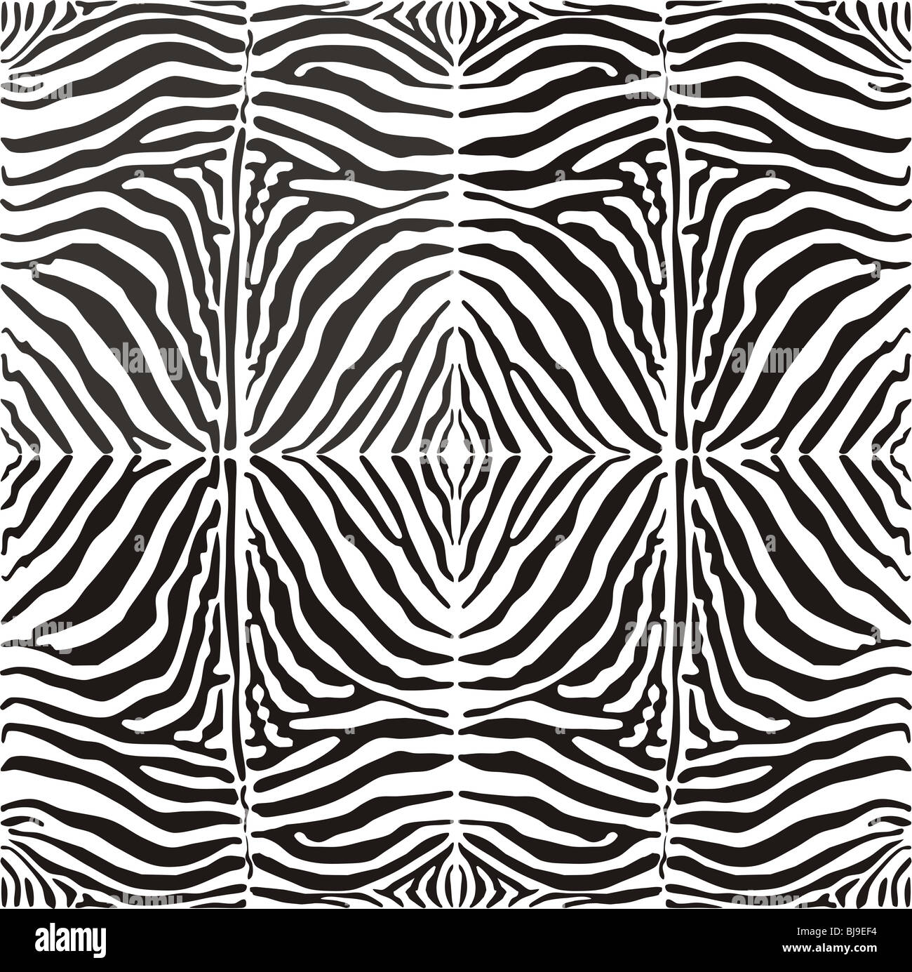 Vector seamless background skin zebra Stock Photo - Alamy