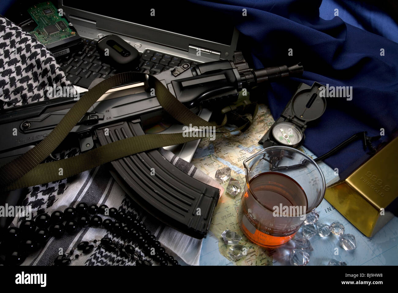Russian rifle kalashnikov ak47 hi-res stock photography and images - Alamy