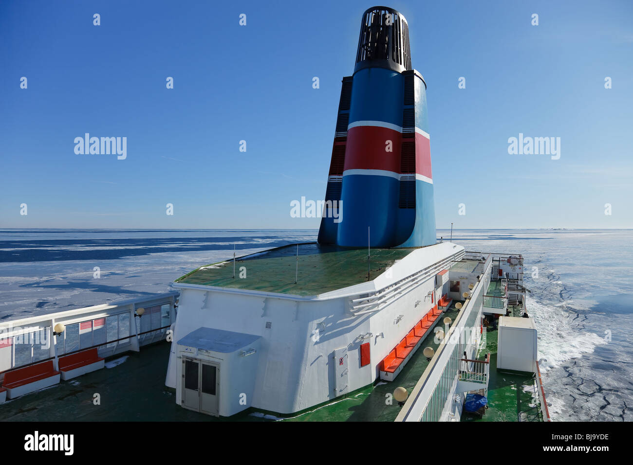 Ship cruise Scandinavia Stock Photo