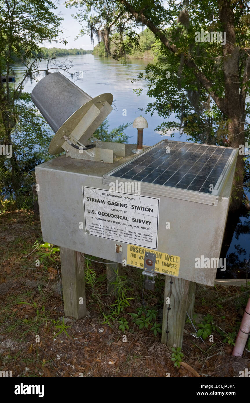 Gauge stream gage gauging station hires stock photography and images