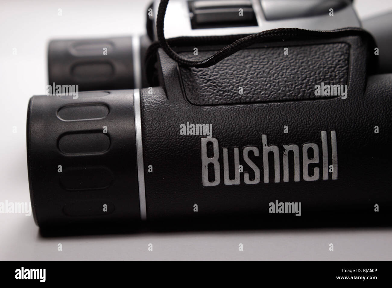 Bushnell high power roof prism binoculars Stock Photo