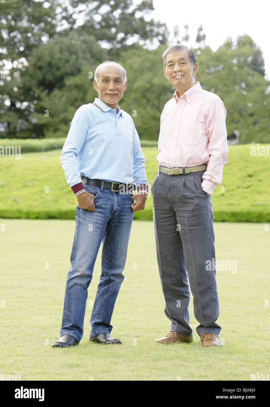 Two senior men Stock Photo - Alamy