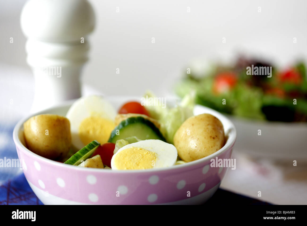 Egg and Potato Salad Stock Photo - Alamy