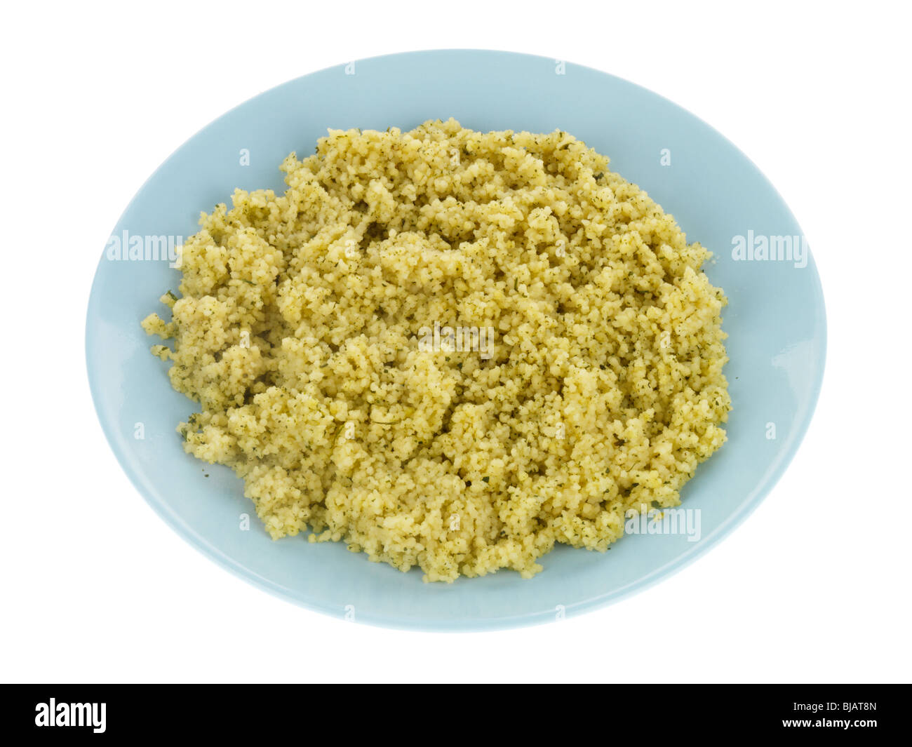 Coriander and Lemon Cous Cous Stock Photo