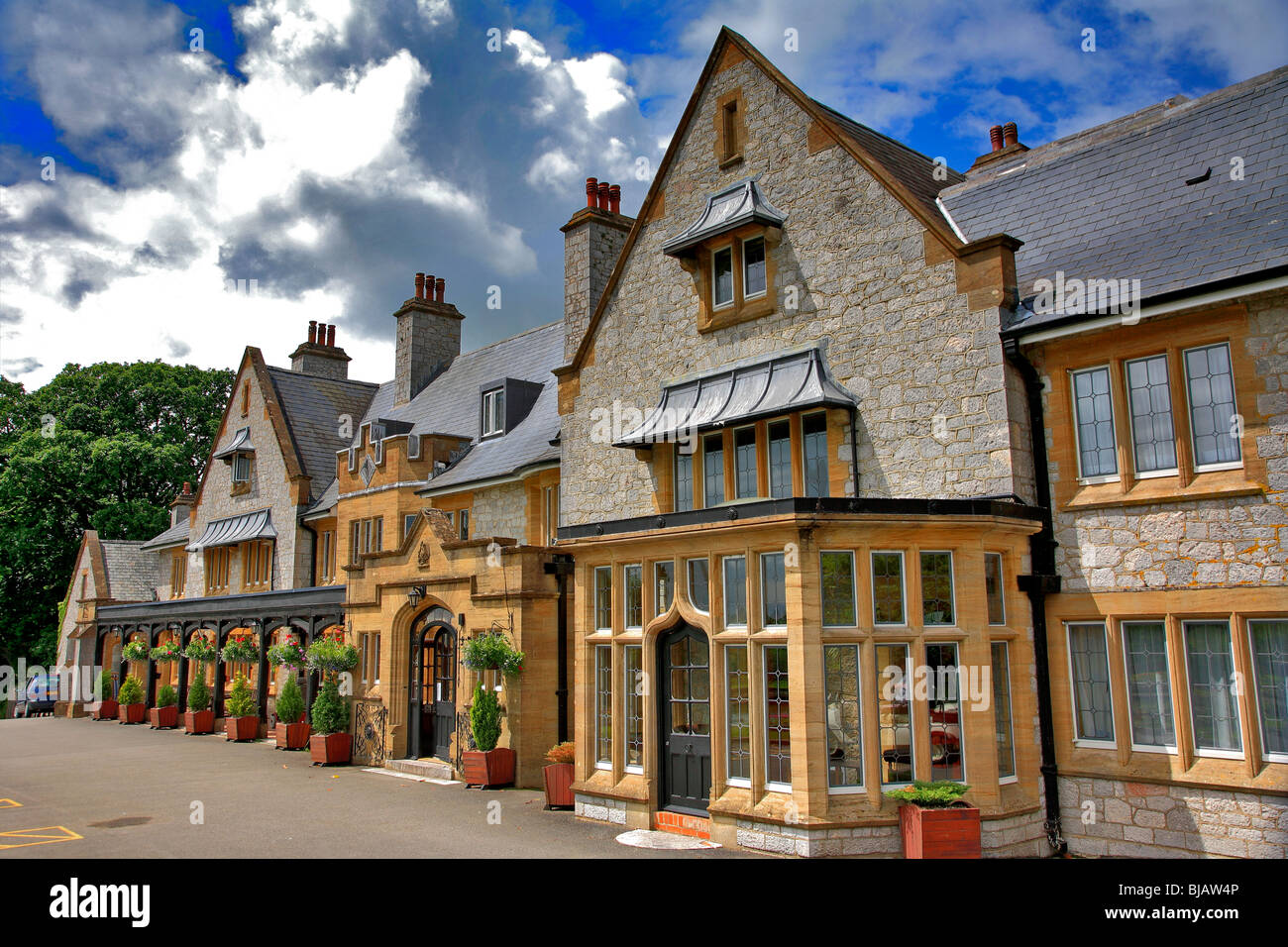 House Chudleigh village Devon England UK Stock Photo Alamy