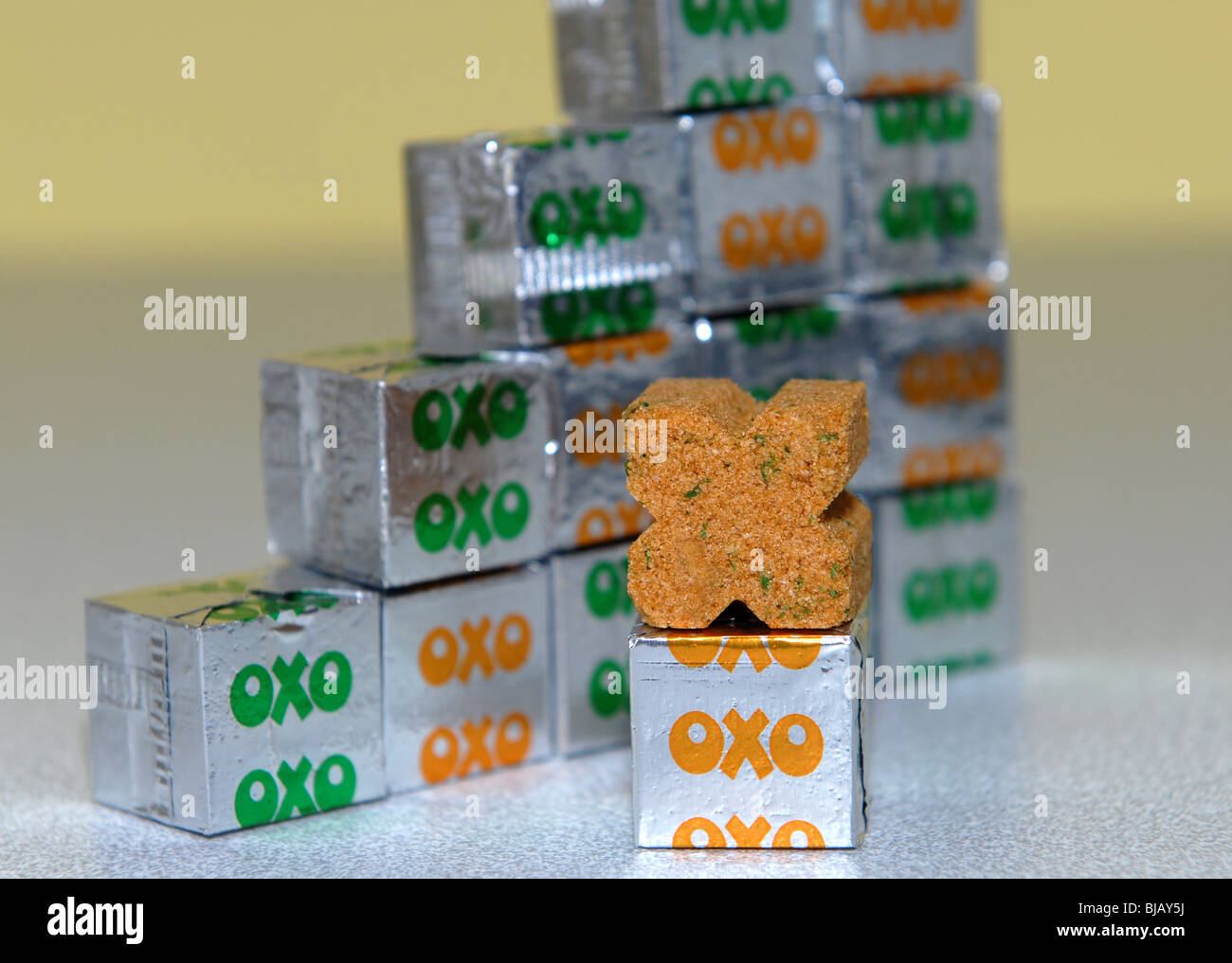 Packaging pack carton box food oxo stock cubes ingredients beef hi-res stock  photography and images - Alamy