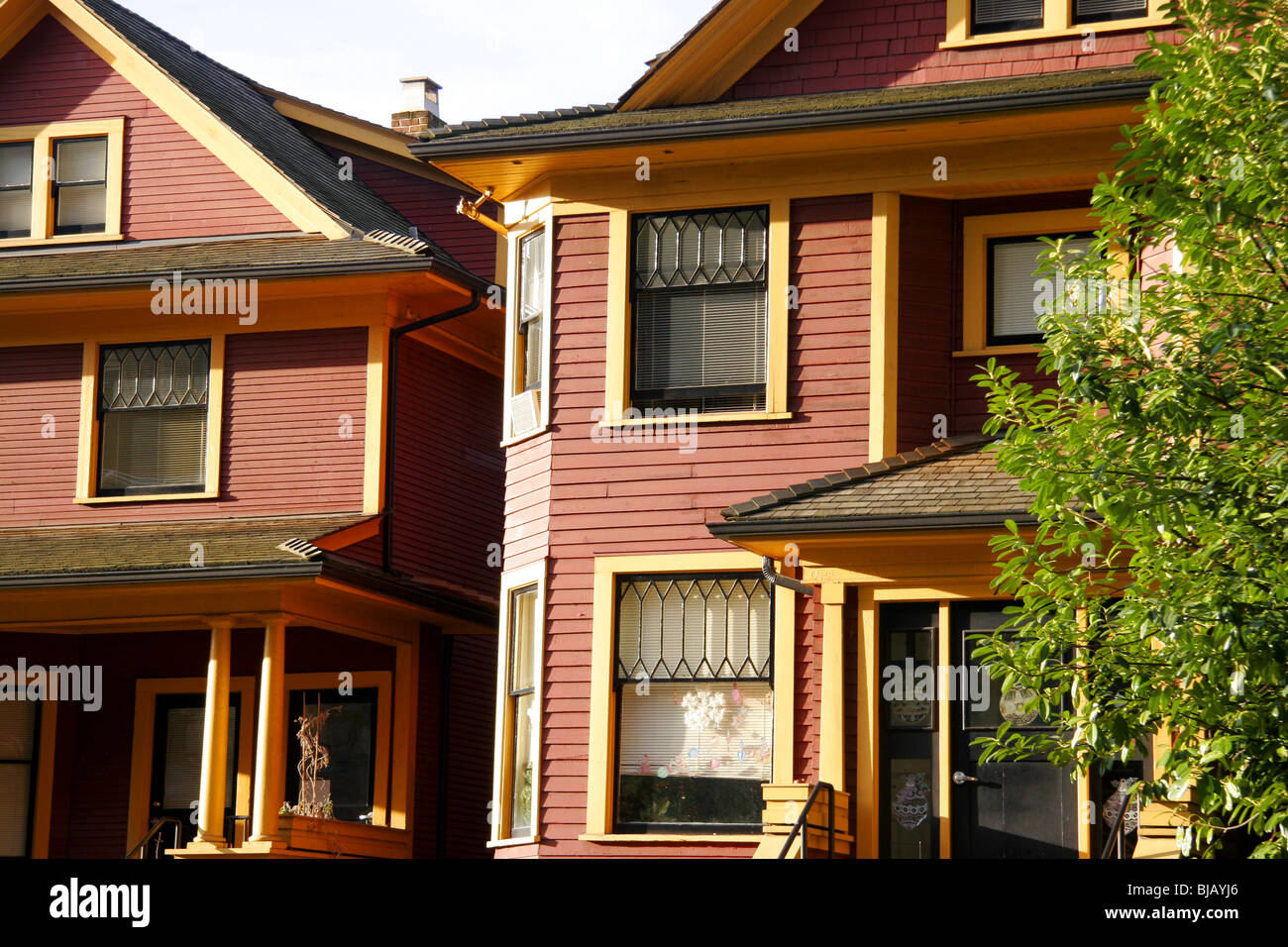 Homes in Vancouver, British Columbia, Canada Stock Photo Alamy