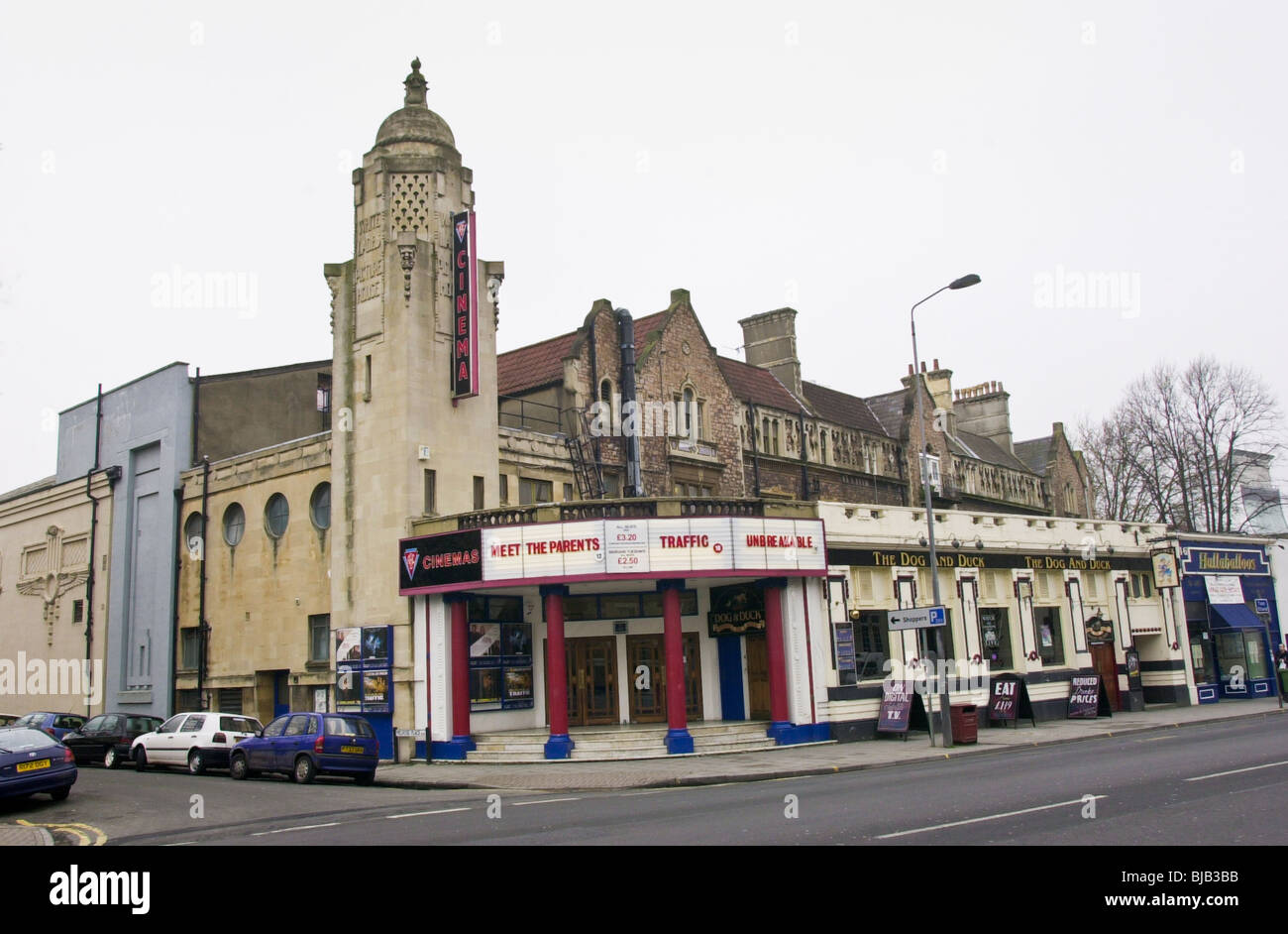 Exterior of the English Heritage Grade II listed ABC Cinema Whiteladies Road Bristol South West England UK Stock Photo