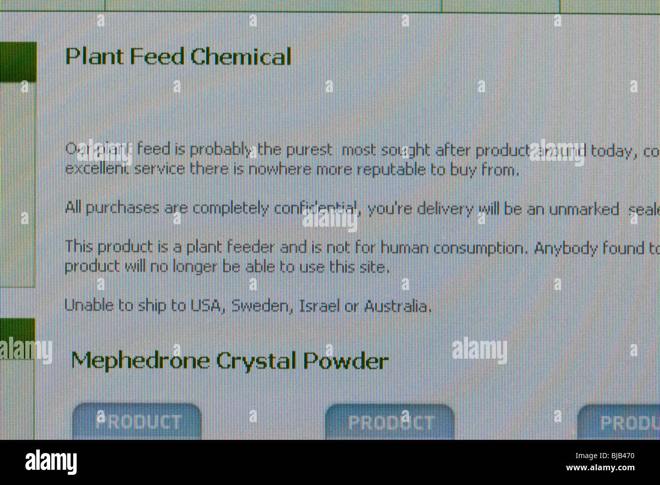 Mephedrone Plant Food Stock Photos Mephedrone Plant Food Stock