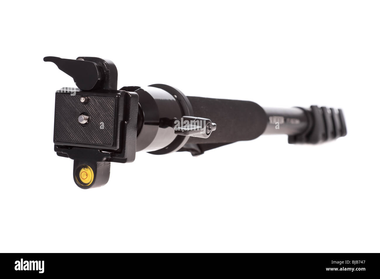 Professional monopod with ballhead isolated on white background Stock Photo Alamy