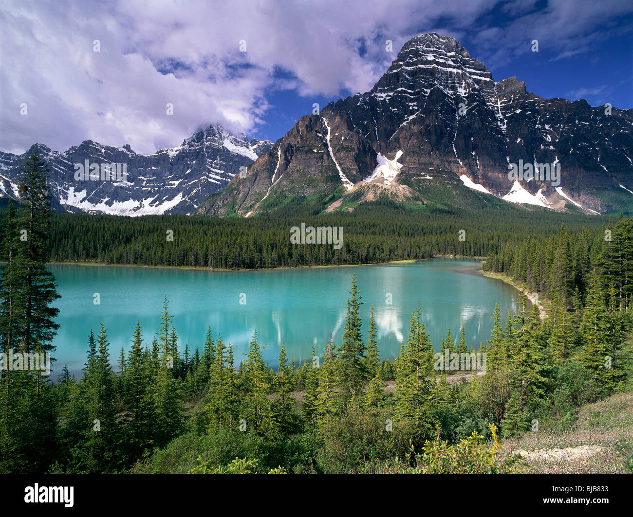 Banff, National, Park, Alberta, Canada Stock Photo