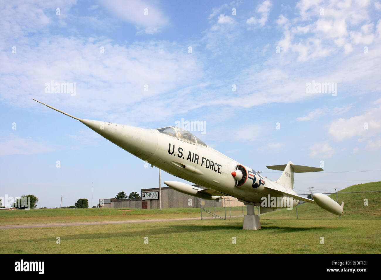 Fighter jet of U.S. Air Force, Weatherford, USA Stock Photo Alamy