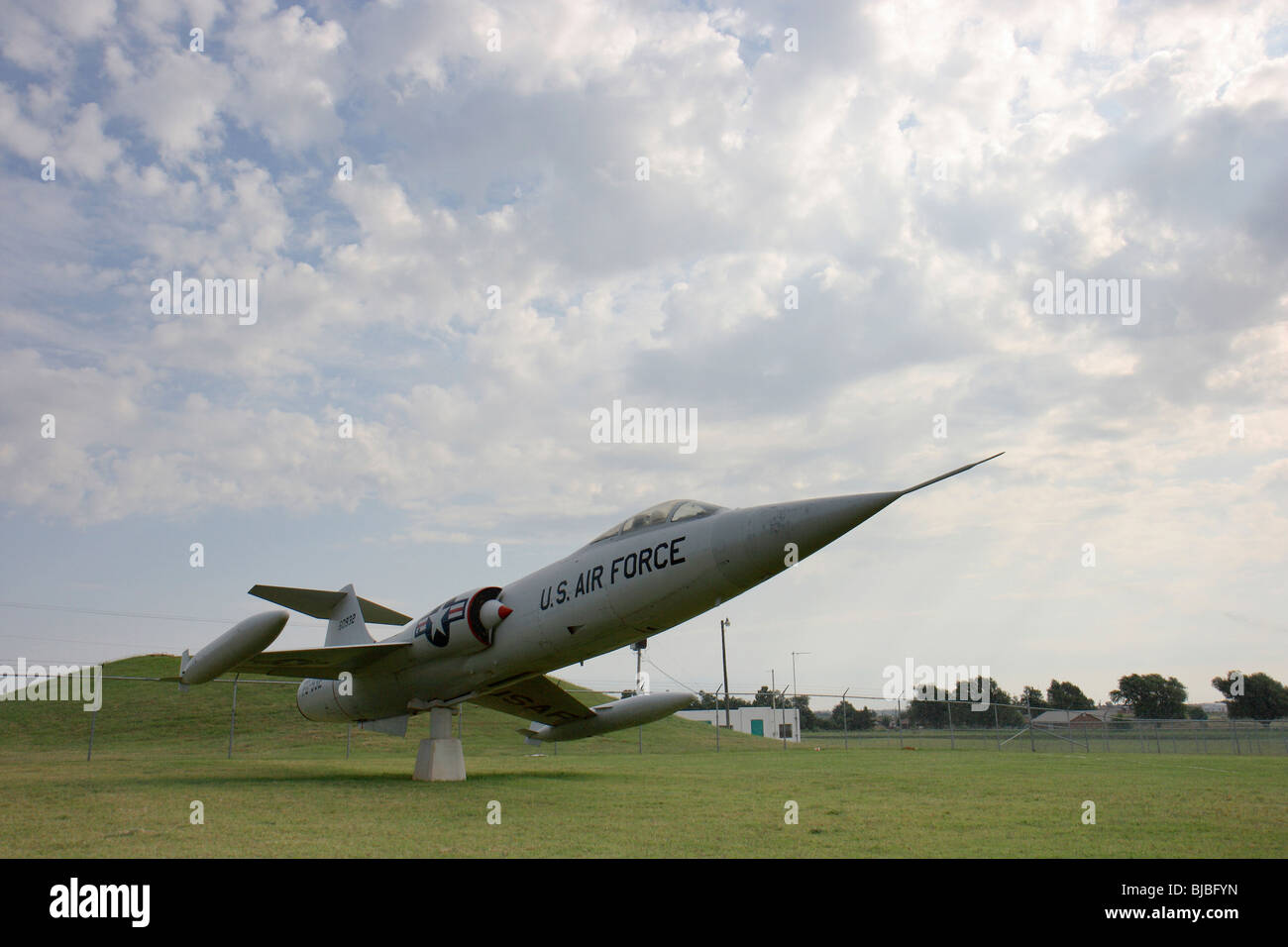 Fighter jet of U.S. Air Force, Weatherford, USA Stock Photo Alamy