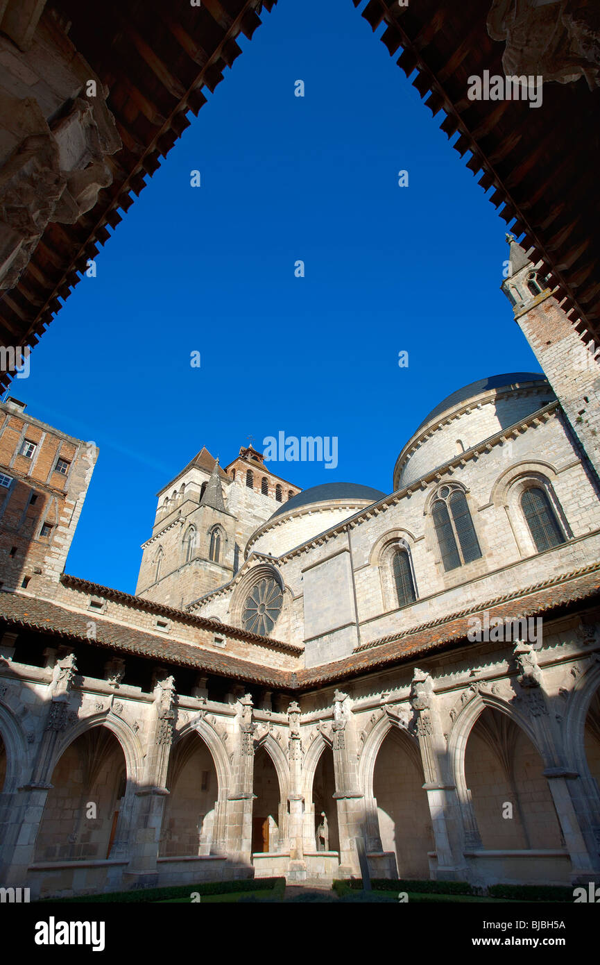 SAINT-ETIENNE CATHEDRAL, CAHORS Stock Photo