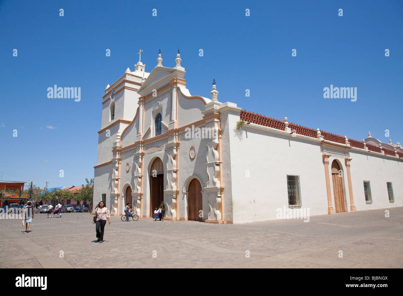 La Parroquia de la Asuncion Church, Masaya, Nicaragua Stock Photo