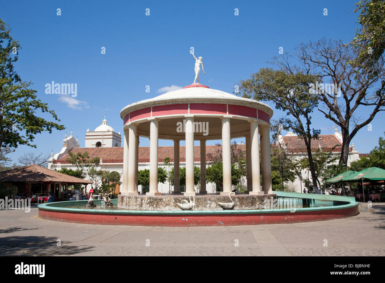 Parque Central, Masaya, Nicaragua Stock Photo