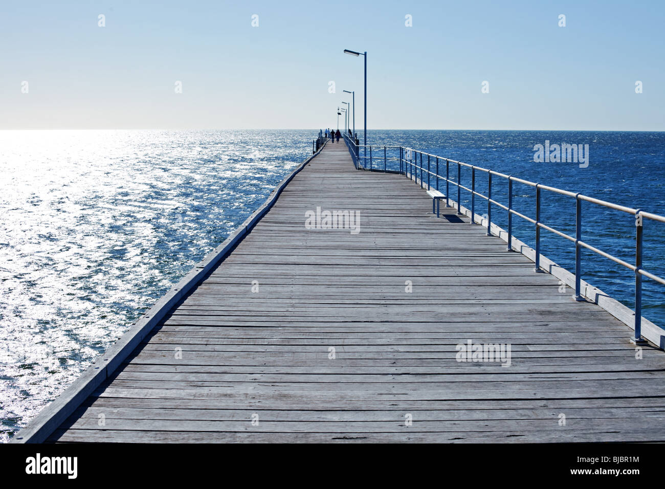 Robe jetty, South Australia Stock Photo Alamy