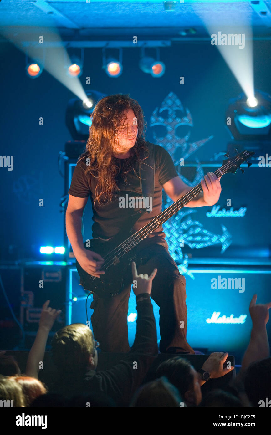 Hypocrisy, Sweden Death Metal Band performs on stage at Diesel Club on February 18 Stock Photo