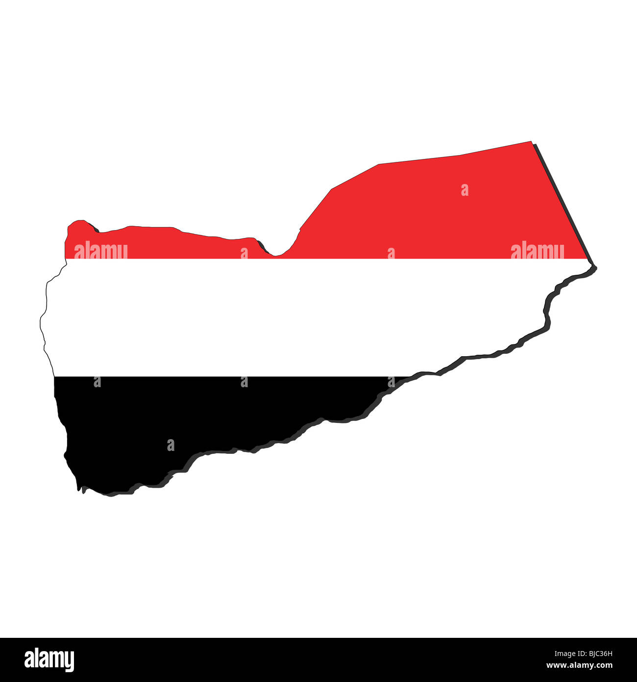 Map of yemen hi-res stock photography and images - Alamy