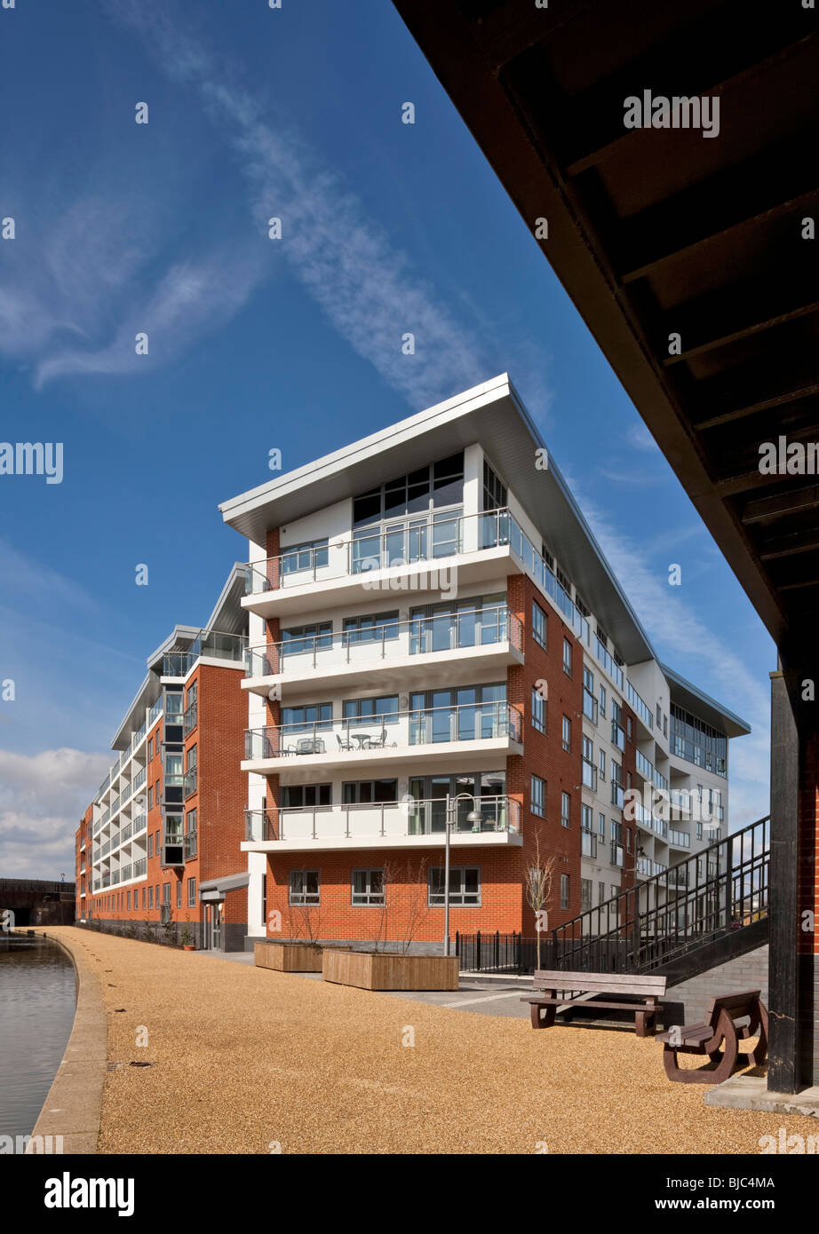 Wolverton Park housing in Milton Keynes Stock Photo Alamy