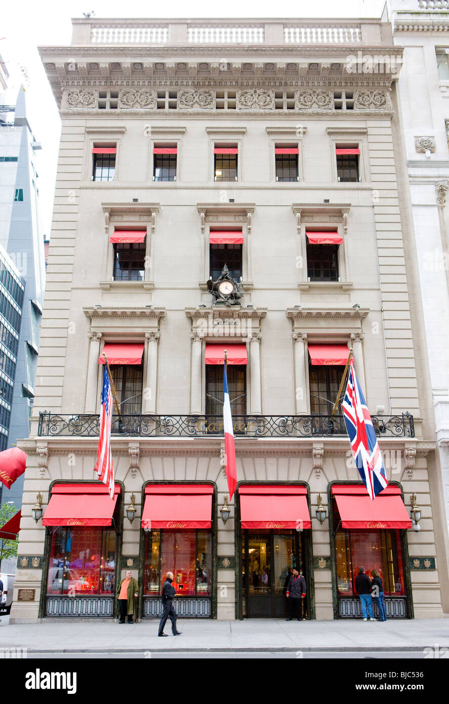 Cartier's Building, 5th Avenue, Manhattan, New York City, USA