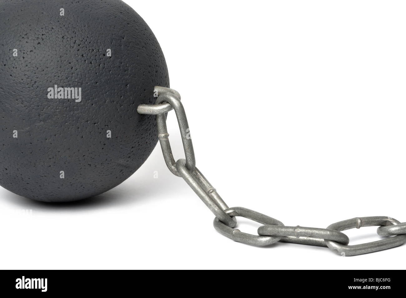 Ball and Chain Stock Photo Alamy