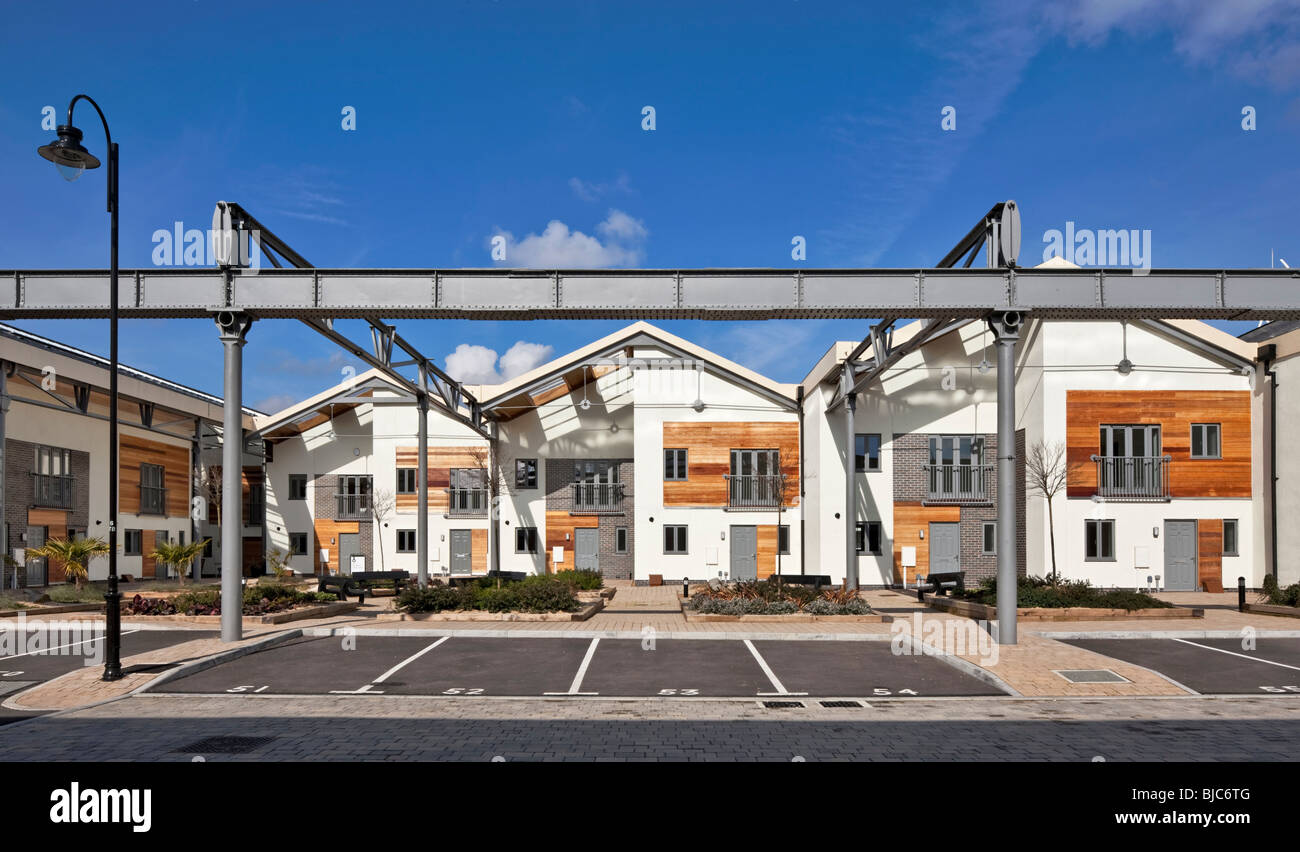 Wolverton Park housing in Milton Keynes Stock Photo Alamy