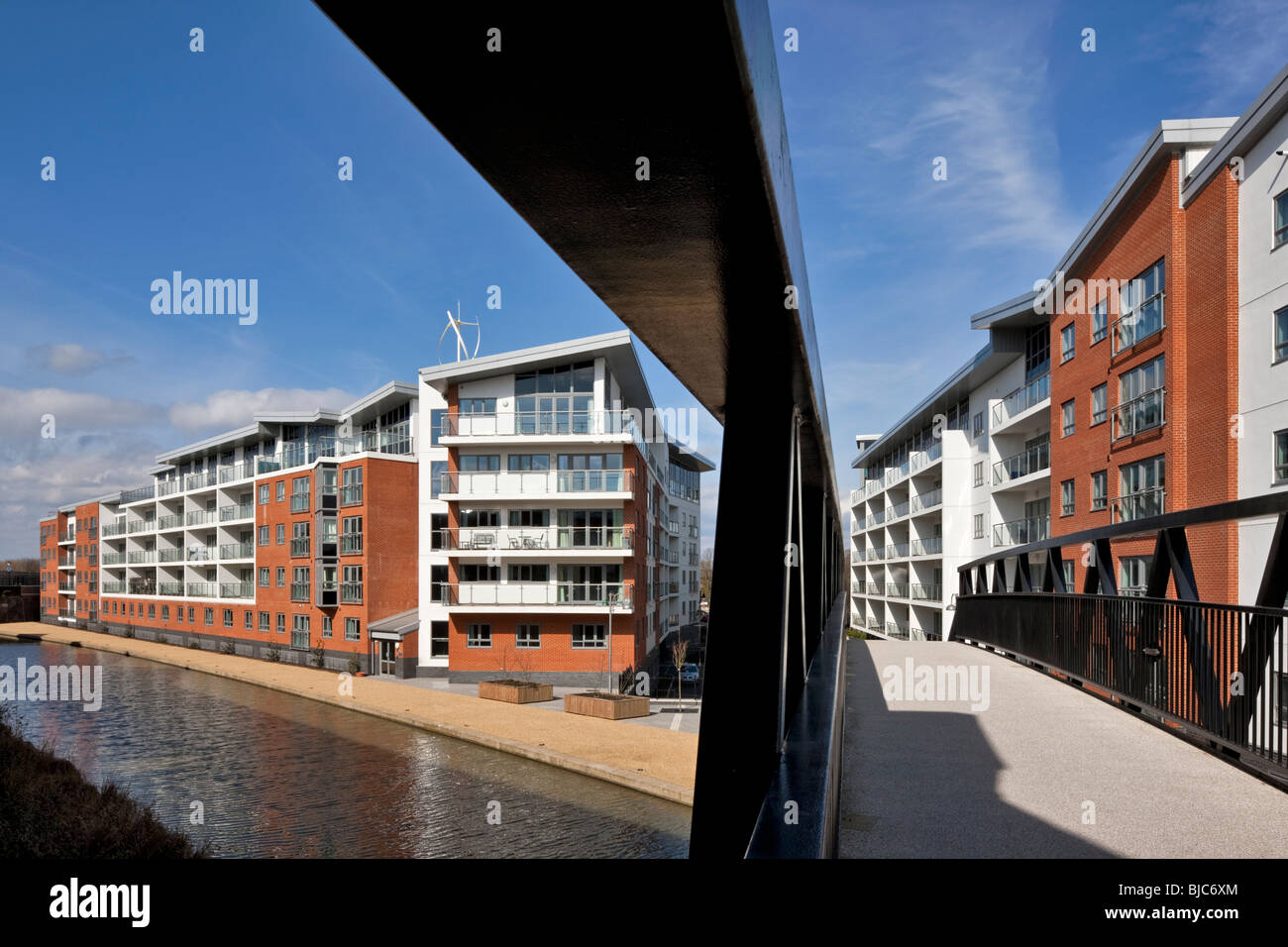 Wolverton Park housing in Milton Keynes Stock Photo Alamy