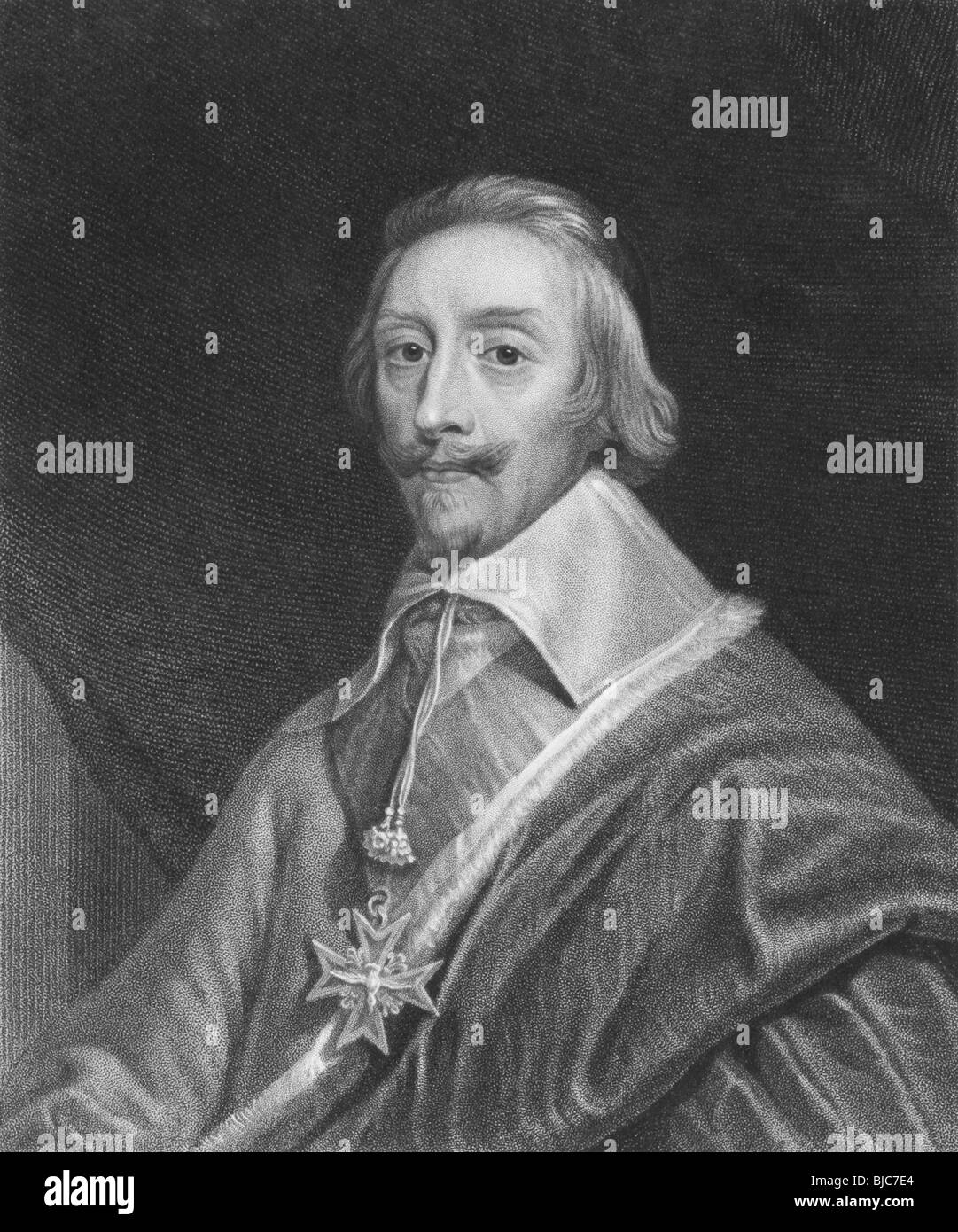 Cardinal richelieu Black and White Stock Photos & Images - Alamy